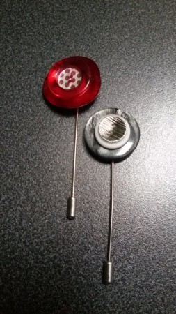 SPILLONI PER SCIARPE E SCALDACOLLO CON BOTTONI